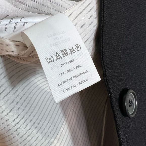 J. Crew Regent Blazer Jacket In Wool Flannel Black Womens Size 4 - Picture 5 of 9